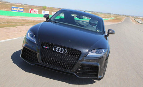 Gloss Black Honeycomb RS - TT Style Front Bumper Bar Grille Grill Bodykit for AUDI TT 8J 2006 - 2014 - Mars Performance