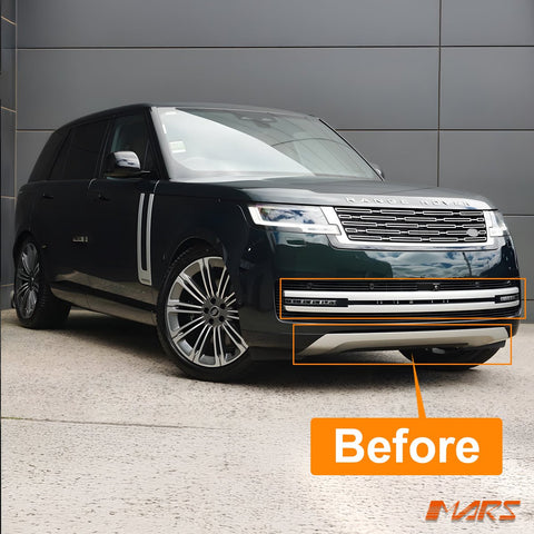 Gloss Black Lower Front Bumper Bar Mouding Trim Bodykit for LAND ROVER Range Rover Vouge L460 2022 - 2025 - Mars Performance