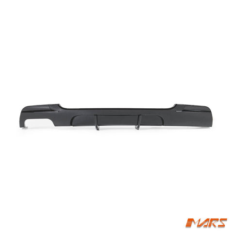 Gloss Black M Performance Style Rear Bumper bar Single Exhaust Diffuser Bodykit for BMW 3 - Series E92 Coupe & E93 Convertible 2006 - 2012 - Mars Performance
