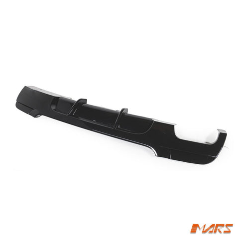 Gloss Black M Performance Style Rear Bumper bar Single Exhaust Diffuser Bodykit for BMW 3 - Series E92 Coupe & E93 Convertible 2006 - 2012 - Mars Performance