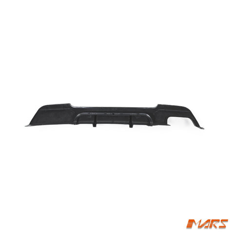 Gloss Black M Performance Style Rear Bumper bar Single Exhaust Diffuser Bodykit for BMW 3 - Series E92 Coupe & E93 Convertible 2006 - 2012 - Mars Performance
