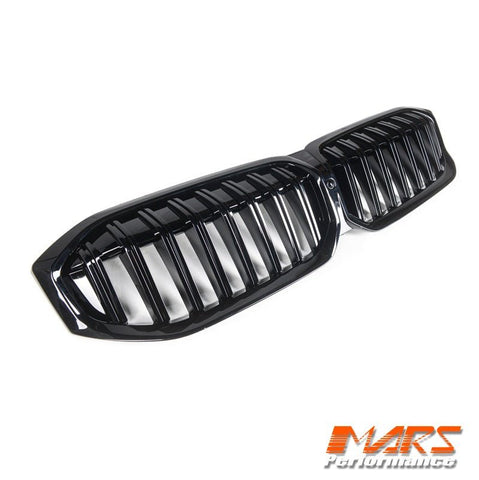 Gloss Black M Sport Style Front Bumper Bar Grill Grille Bodykit for BMW 3 - Series G20 Sedan & G21 Wagon, LCI 2022 - 2024 - Mars Performance