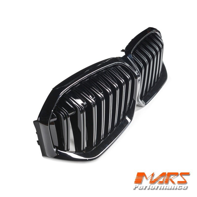 Gloss Black M Sport Style Front Bumper Bar Grill Grille Bodykit for BMW 3 - Series G20 Sedan & G21 Wagon, LCI 2022 - 2024 - Mars Performance