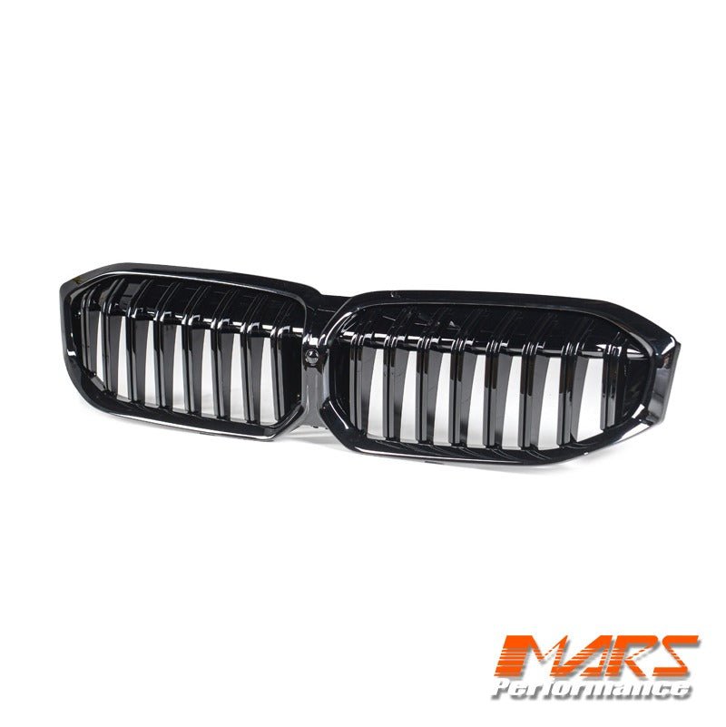 Gloss Black M Sport Style Front Bumper Bar Grill Grille Bodykit for BMW 3 - Series G20 Sedan & G21 Wagon, LCI 2022 - 2024 - Mars Performance
