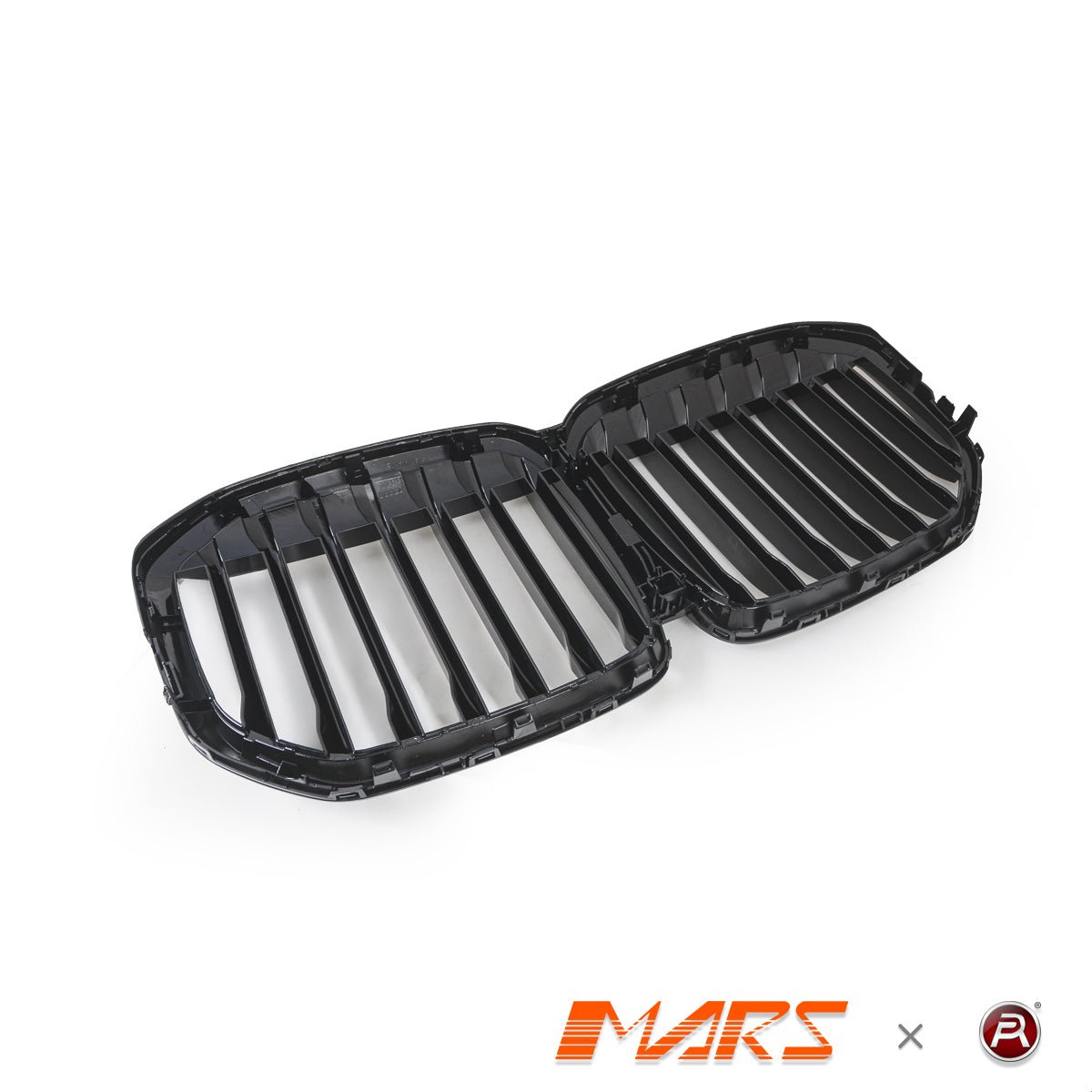 Gloss Black M Sport Style Front Bumper bar Kidney Grille Grill Bodykit for BMW X7 G07 Pre LCI 2019 - 2022 - Mars Performance