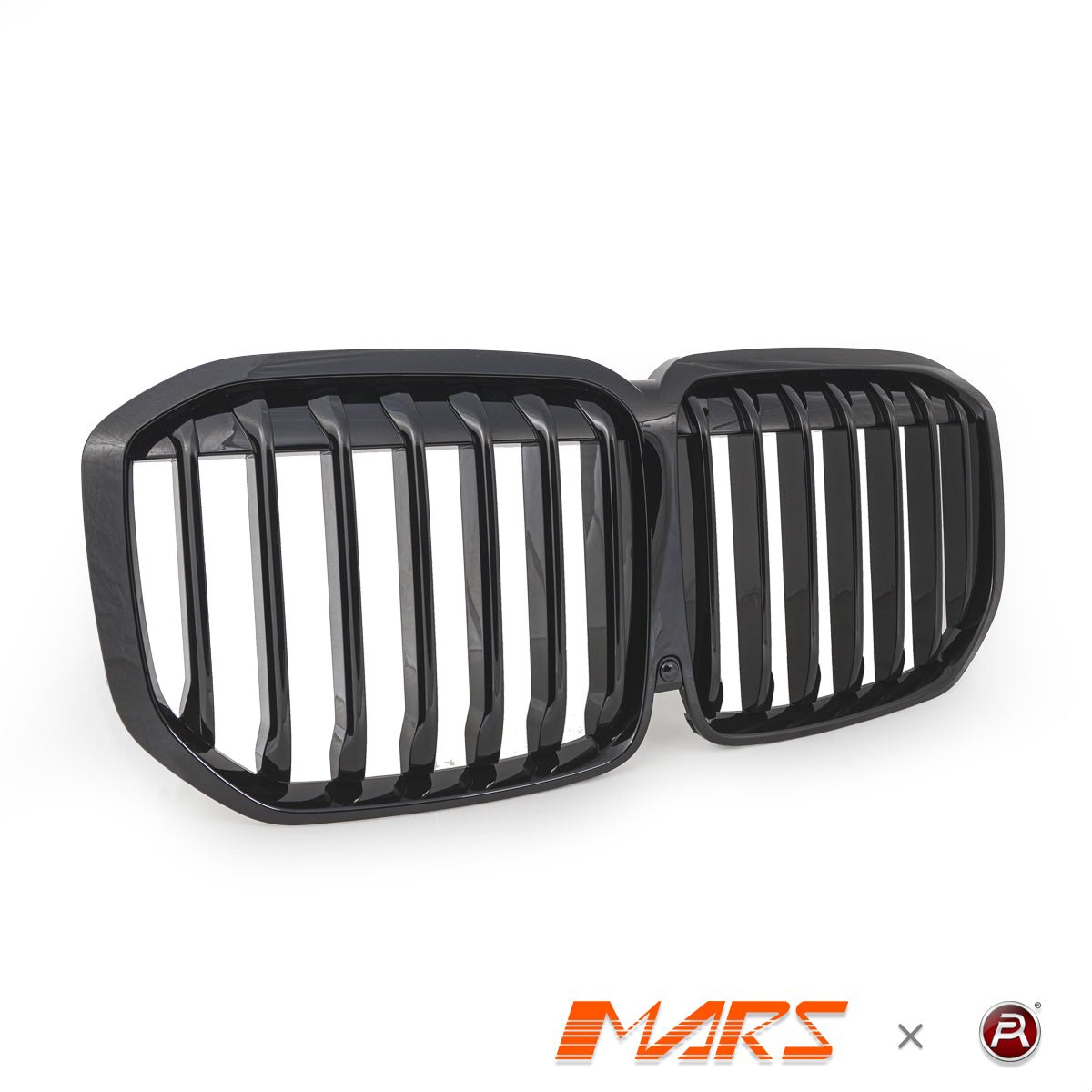 Gloss Black M Sport Style Front Bumper bar Kidney Grille Grill Bodykit for BMW X7 G07 Pre LCI 2019 - 2022 - Mars Performance