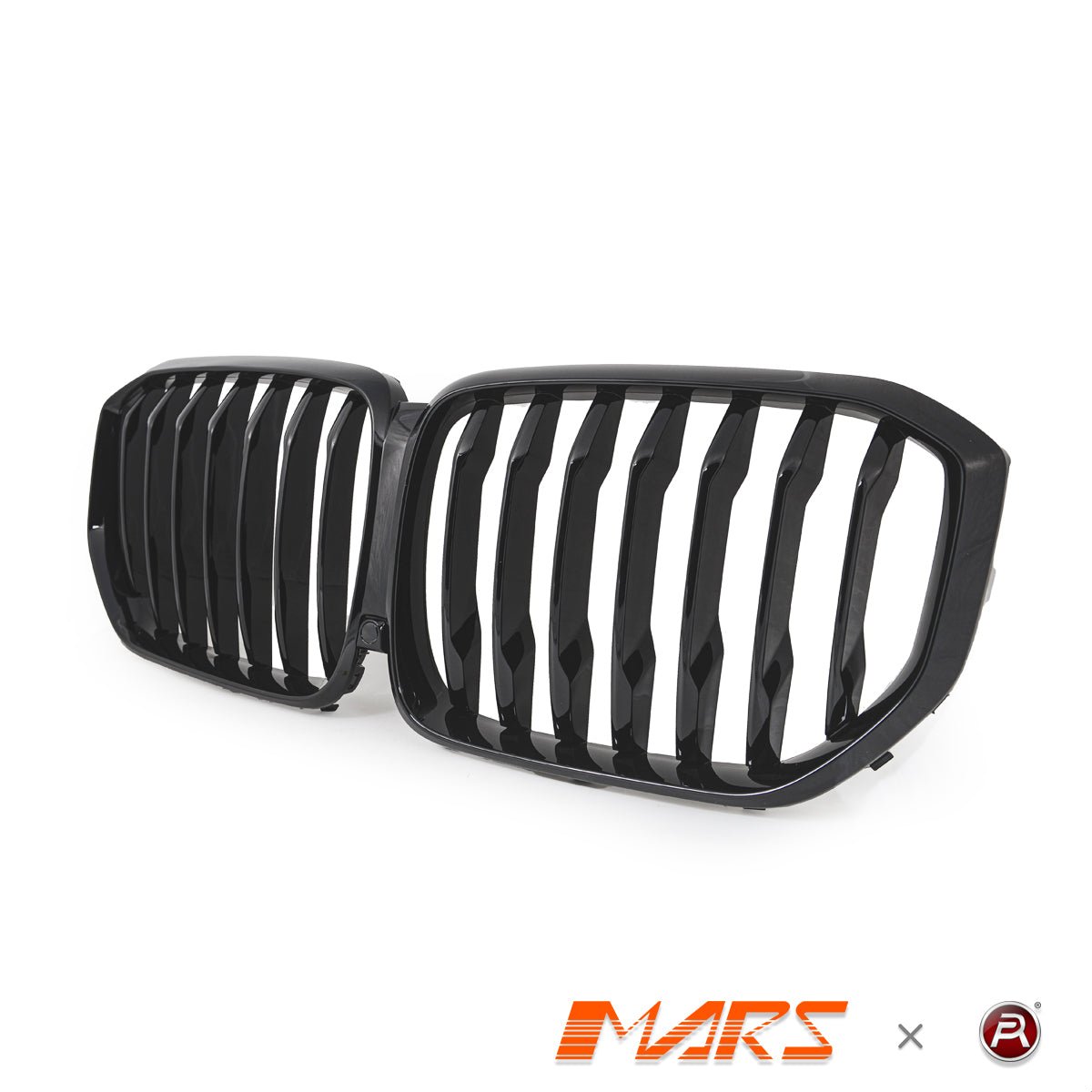 Gloss Black M Sport Tech Style Front Bumper bar Kidney Grille Grill Bodykit for BMW X5 G05 Pre LCI 2018 - 2023 - Mars Performance