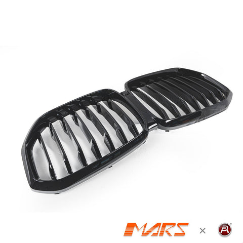 Gloss Black M Sport Tech Style Front Bumper bar Kidney Grille Grill Bodykit for BMW X5 G05 Pre LCI 2018 - 2023 - Mars Performance