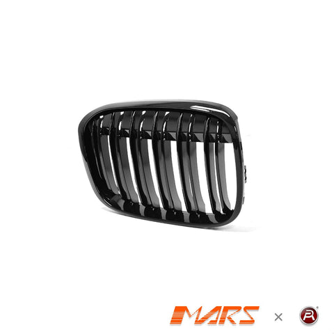 Gloss Black M Style Front Bumper bar Kidney Grille Bodykit for BMW X1 F48 Pre LCI 2015 - 2019 - Mars Performance