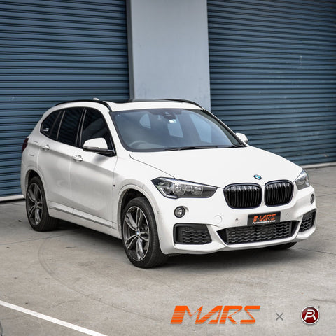 Gloss Black M Style Front Bumper bar Kidney Grille Bodykit for BMW X1 F48 Pre LCI 2015 - 2019 - Mars Performance
