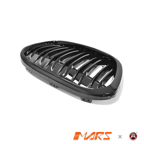 Gloss Black M Style Front Bumper bar Kidney Grille Bodykit for BMW X1 F48 Pre LCI 2015 - 2019 - Mars Performance