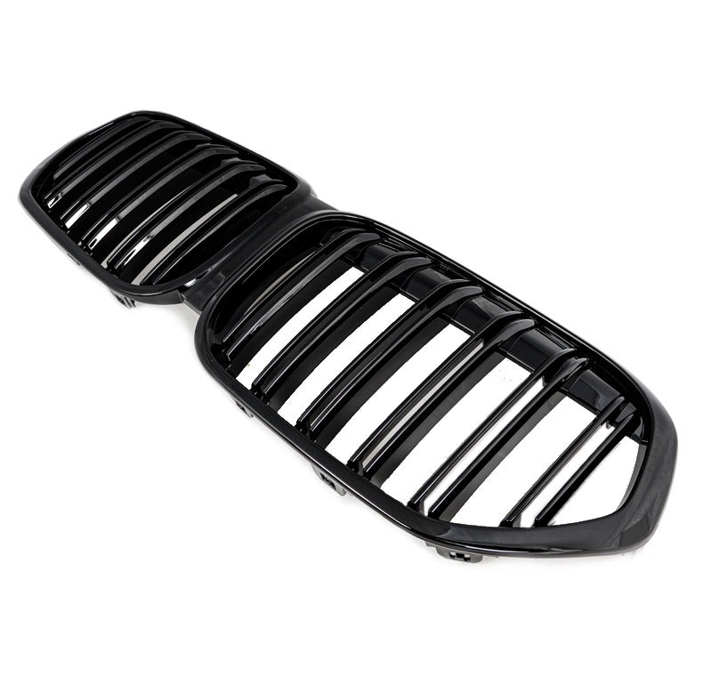 Gloss Black M Style Front Bumper bar Kidney Grille Grill Bodykit for BMW X1 F48 LCI 2019 - 2022 - Mars Performance