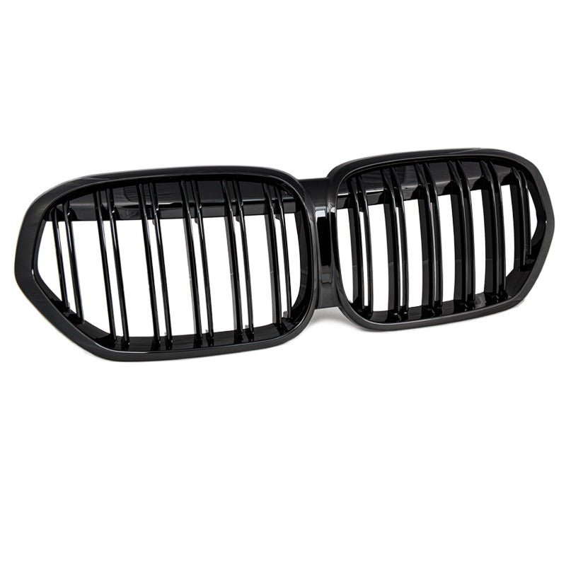 Gloss Black M Style Front Bumper bar Kidney Grille Grill Bodykit for BMW X1 F48 LCI 2019 - 2022 - Mars Performance