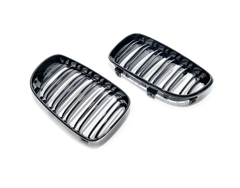 Gloss Black M2 style Front Bumper bar Kidney Grille Grill Bodykit for BMW E87 E81 LCI Hatch 10 - 11 & E82 E88 Coupe 08 - 13 - Mars Performance