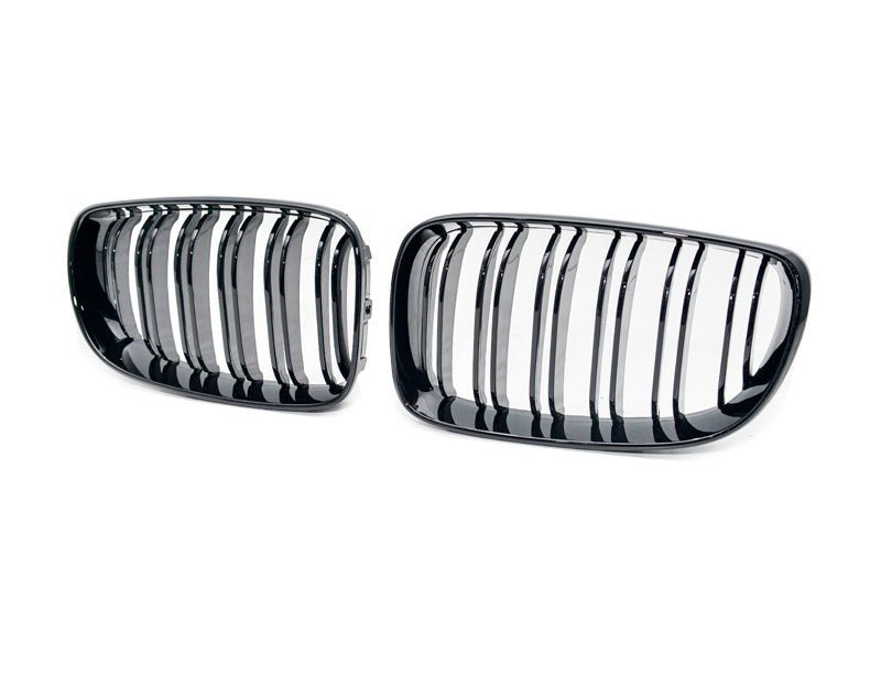 Gloss Black M2 style Front Bumper bar Kidney Grille Grill Bodykit for BMW E87 E81 LCI Hatch 10 - 11 & E82 E88 Coupe 08 - 13 - Mars Performance