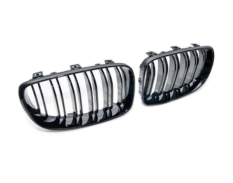Gloss Black M2 style Front Bumper bar Kidney Grille Grill Bodykit for BMW E87 E81 LCI Hatch 10 - 11 & E82 E88 Coupe 08 - 13 - Mars Performance
