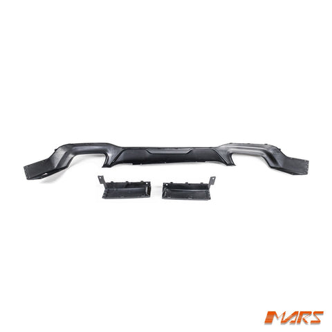 Gloss Black M235i Performance Style Rear Bumper bar diffuser Spoiler Bodykit & Exhaust Tips for BMW 2 Series F44 M Sport - Mars Performance