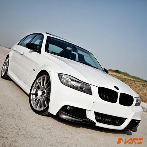 Gloss Black M3 style front bumper bar grill grille bodykit for BMW 3 - Series E90 Sedan & E91 Wagon 2009 - 2011 LCI - Mars Performance