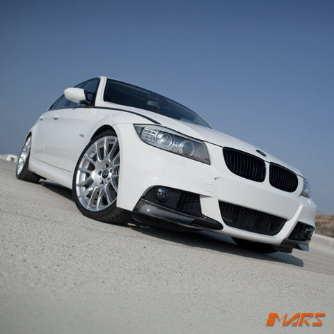 Gloss Black M3 style front bumper bar grill grille bodykit for BMW 3 - Series E90 Sedan & E91 Wagon 2009 - 2011 LCI - Mars Performance