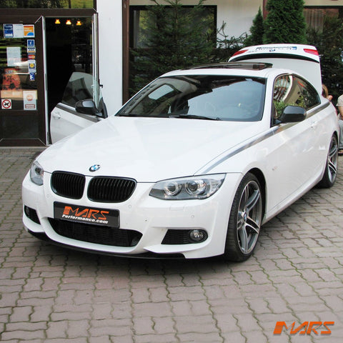 Gloss Black M3 Style Front Bumper Bar Grille Grill Bodykit for BMW 3 Series E92 Coupe & E93 Convertible LCI 2010 - 2013 - Mars Performance