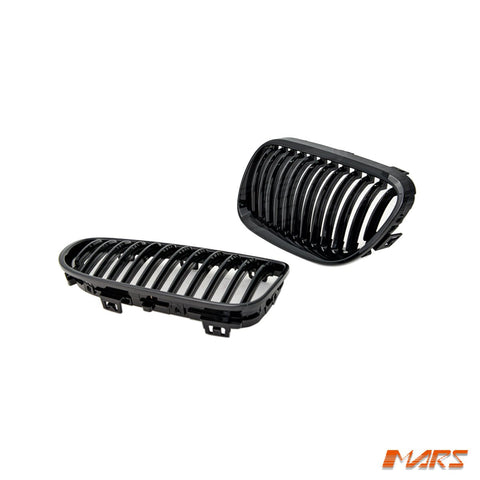 Gloss Black M3 Style Front Bumper Bar Grille Grill Bodykit for BMW 3 Series E92 Coupe & E93 Convertible LCI 2010 - 2013 - Mars Performance