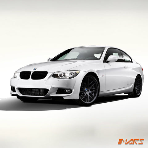 Gloss Black M3 Style Front Bumper Bar Grille Grill Bodykit for BMW 3 Series E92 Coupe & E93 Convertible LCI 2010 - 2013 - Mars Performance