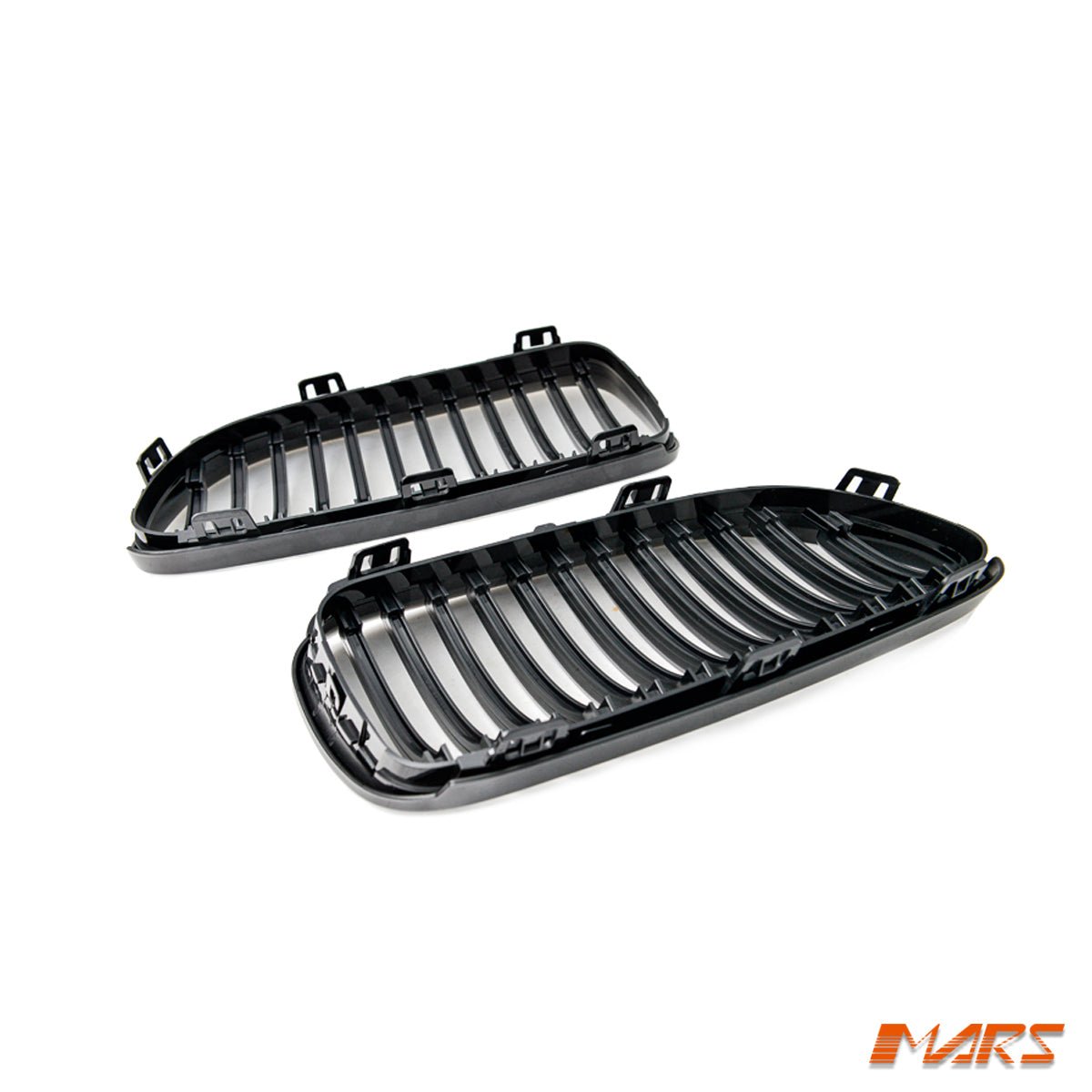 Gloss Black M3 Style Front Bumper Bar Grille Grill Bodykit for BMW 3 Series E92 Coupe & E93 Convertible LCI 2010 - 2013 - Mars Performance