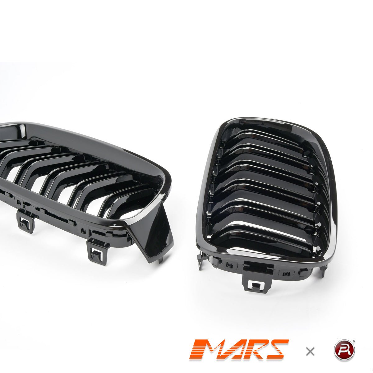 Gloss Black M3 Style Front Bumper Bar Kidney Grille Grill Bodykit for BMW 3 Series F30 Sedan & F31 Wagon 2012 - 2018 - Mars Performance