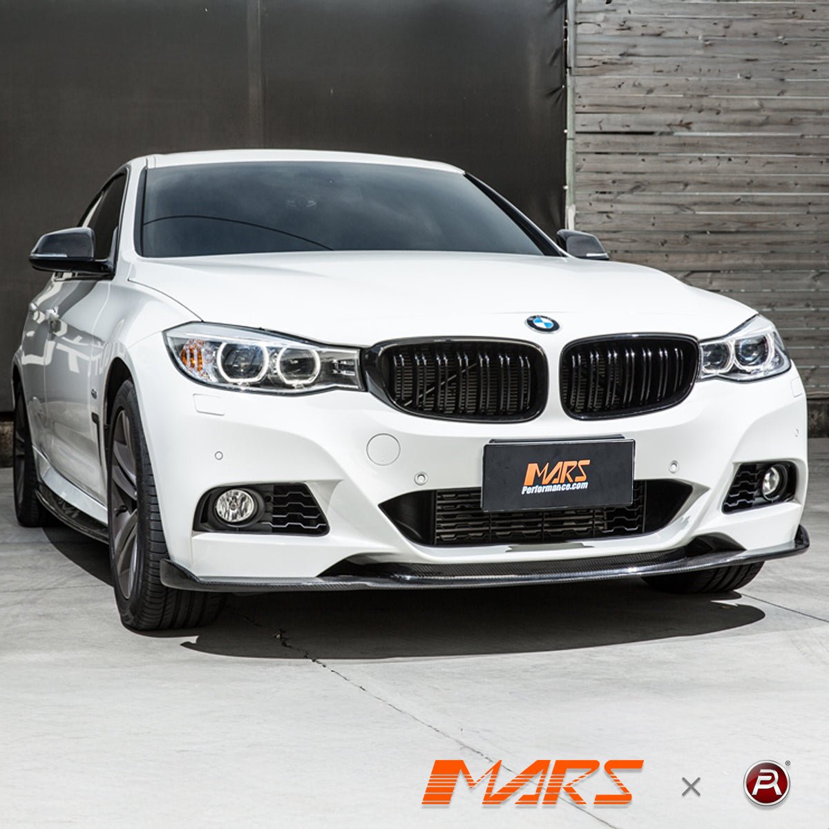 Gloss Black M3 Style Front Bumper Bar Kidney Grille Grill Bodykit for BMW 3 Series GT F34 2013 - 2020 - Mars Performance