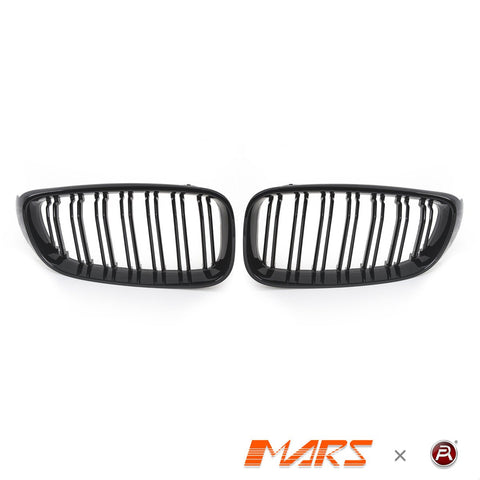 Gloss Black M3 Style Front Bumper Bar Kidney Grille Grill Bodykit for BMW 3 Series GT F34 2013 - 2020 - Mars Performance