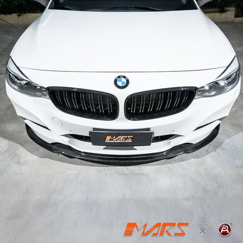 Gloss Black M3 Style Front Bumper Bar Kidney Grille Grill Bodykit for BMW 3 Series GT F34 2013 - 2020 - Mars Performance