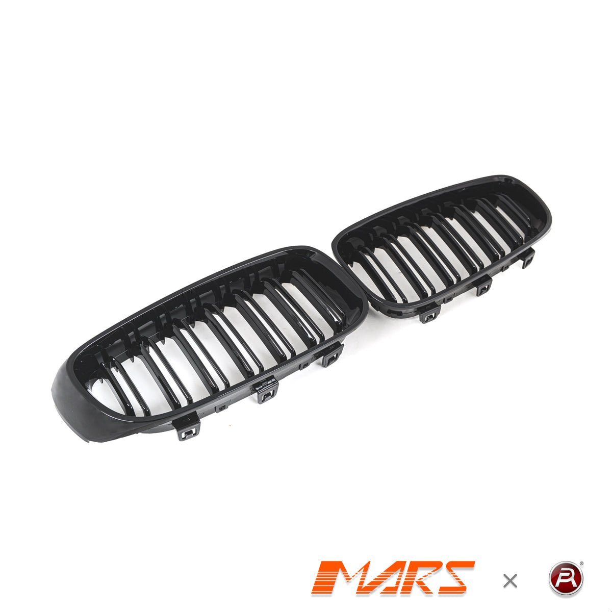 Gloss Black M3 Style Front Bumper Bar Kidney Grille Grill Bodykit for BMW 3 Series GT F34 2013 - 2020 - Mars Performance