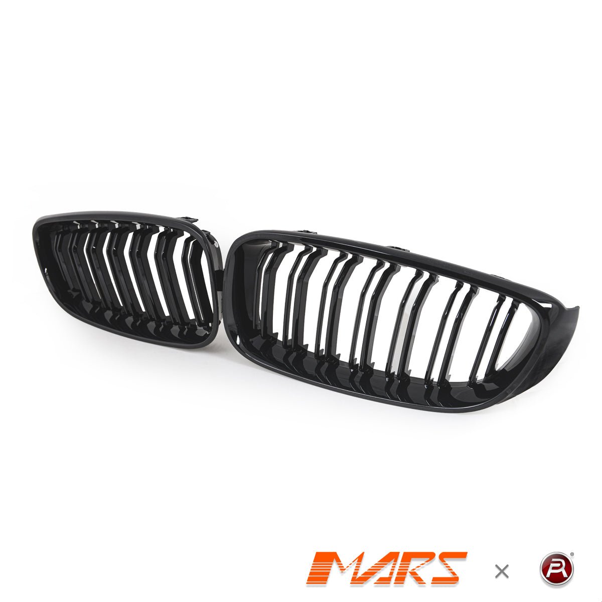 Gloss Black M3 Style Front Bumper Bar Kidney Grille Grill Bodykit for BMW 3 Series GT F34 2013 - 2020 - Mars Performance