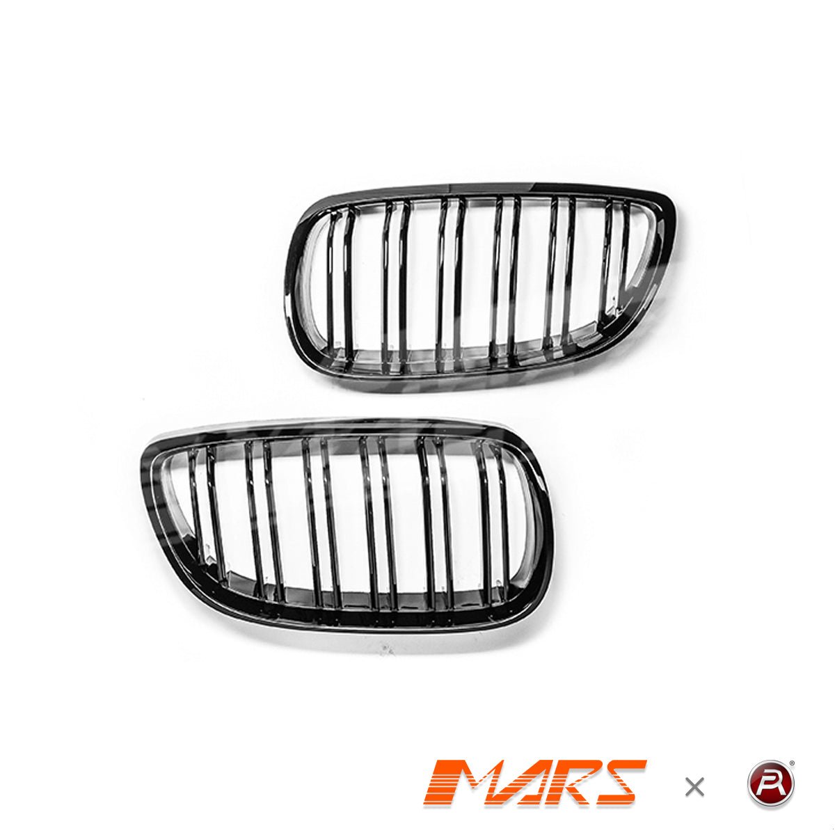 Gloss Black M4 Style Front Bumper bar Grille Grill Bodykit for BMW 3 Series E92 Coupe & E93 Convertible Pre LCI 2006 - 2009 - Mars Performance