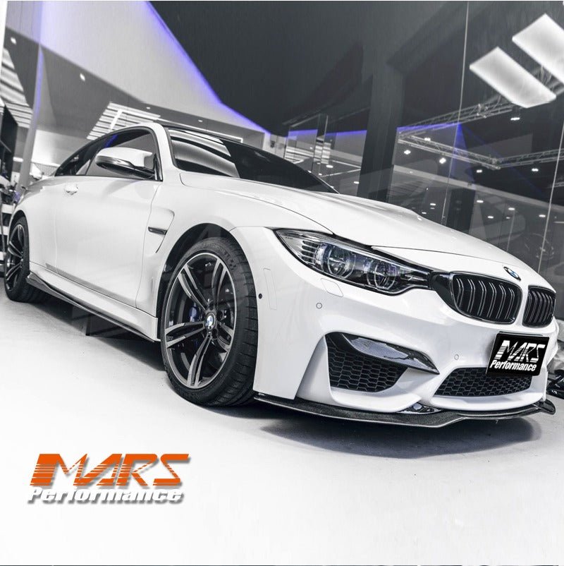 Gloss Black M4 Style Front Bumper Bar Grille Grill Bodykit for BMW 4 Series F32 F33 F36 & F80 M3 F82 F83 M4 - Mars Performance