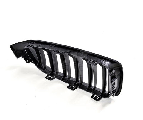 Gloss Black M4 Style Front Bumper Bar Grille Grill Bodykit for BMW 4 Series F32 F33 F36 & F80 M3 F82 F83 M4 - Mars Performance