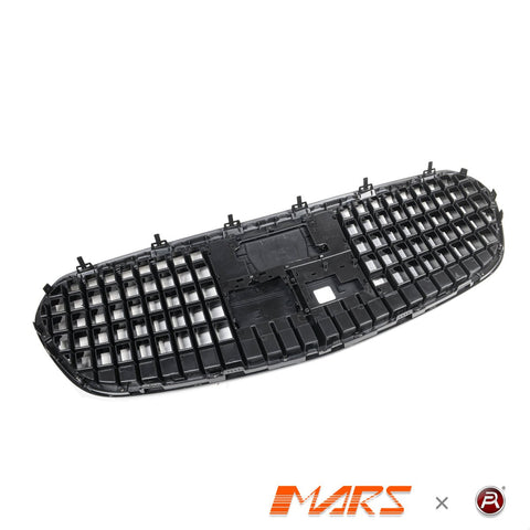 Gloss Black Maybach Style Front Bumper Bar Grill Grille Bodykit for Mercedes - Benz W223 S - Class 2021+ - Mars Performance