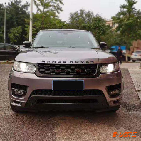 Gloss Black MY18 SVR Style Front Bumper Bar Grille Grill Bodykit for LAND ROVER Range Rover Sport L494 2013 - 2017 - Mars Performance