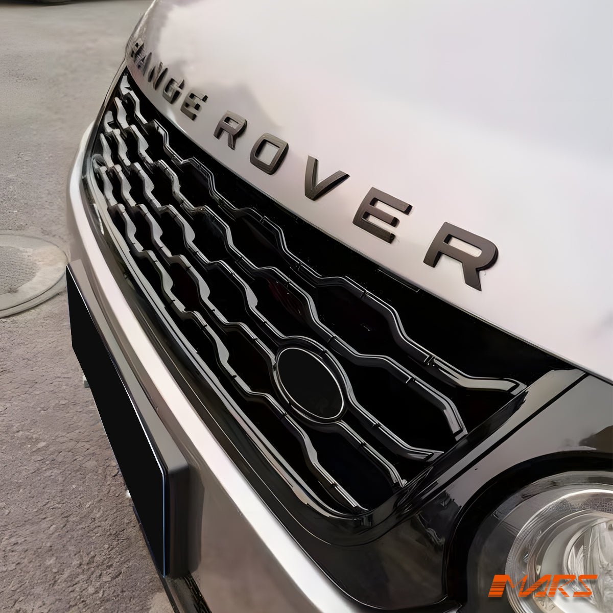 Gloss Black MY18 SVR Style Front Bumper Bar Grille Grill Bodykit for LAND ROVER Range Rover Sport L494 2013 - 2017 - Mars Performance