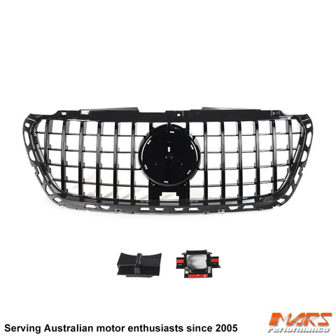 Gloss Black Panamericana Bumper Bar Grill Grille Bodykit for Mercedes - Benz Sprinter W907 2018 - 2024 - Mars Performance