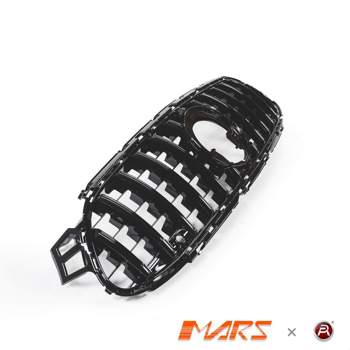 Gloss Black Panamericana Front Bumper Bar Grill Bodykit for Mercedes - Benz E - Class E63 - S AMG W213 Facelift 2020 - 2023 - Mars Performance