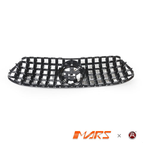Gloss Black Panamericana Front Bumper Bar Grille Grill Bodykit for Mercedes - Benz W167 GLE - Class GLE63 AMG V167 Hatch & C167 Coupe 2019 - 2025 - Mars Performance