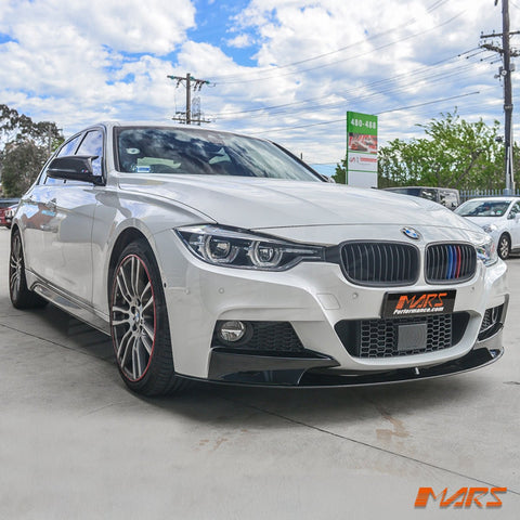 Gloss Black Performance Front bumper bar Lip Spoiler Bodykit for BMW 3 - Series F30 F31 M Tech M Sport 2012 - 2018 - Mars Performance