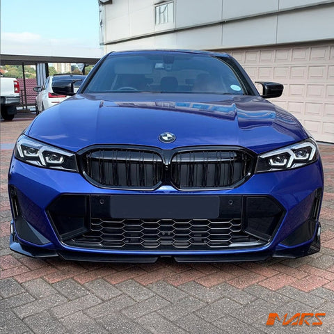 Gloss Black Performance Front Bumper Bar Lip Spoiler Bodykit for BMW 3 - Series G20 Sedan & G21 Wagon LCI 2022 - 2024 - Mars Performance