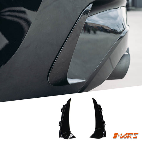 Gloss Black Performance rear bumper bar vents blade for BMW 3 - Series M Sport G20 Sedan G21 Wagon, Pre LCI 2018 - 2022 - Mars Performance
