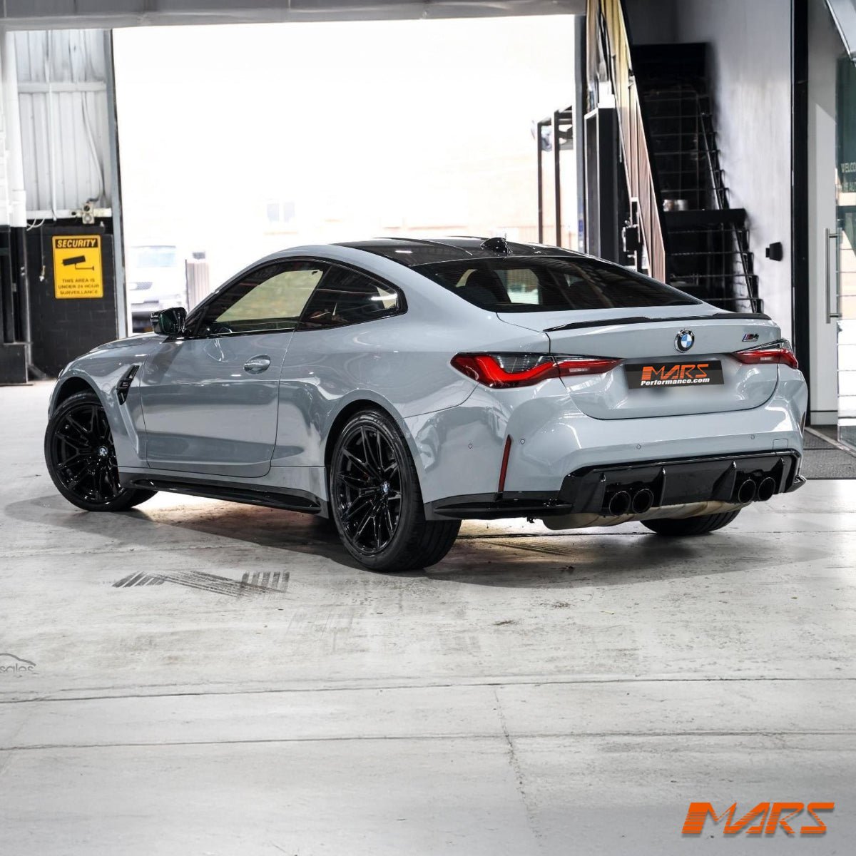 Gloss Black Performance Rear trunk boot lip Spoiler Wing Bodykit for BMW 4 Series G22 Coupe & G82 M4 - Mars Performance