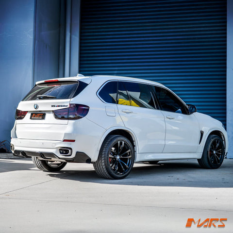 Gloss Black Performance Style Aero DYNAMIC Rear Bumper Bar Diffuser Spoiler Bodykit for BMW F15 X5 M Sport 2013 - 2018 - Mars Performance