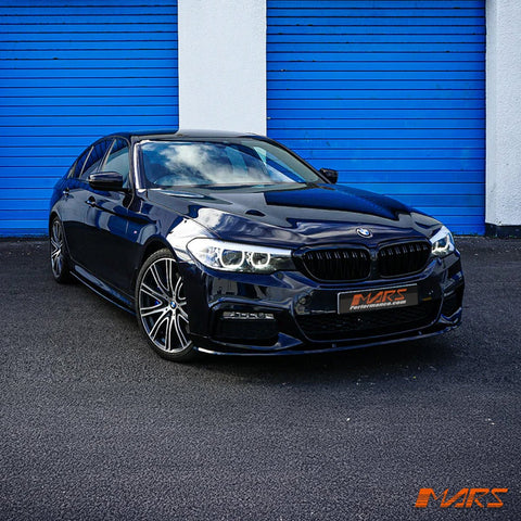 Gloss Black Performance Style Lower Side Skirts Lip Spoiler Bodykit for BMW 5 Series G30 G31 M Sport 2017 - 2023 - Mars Performance