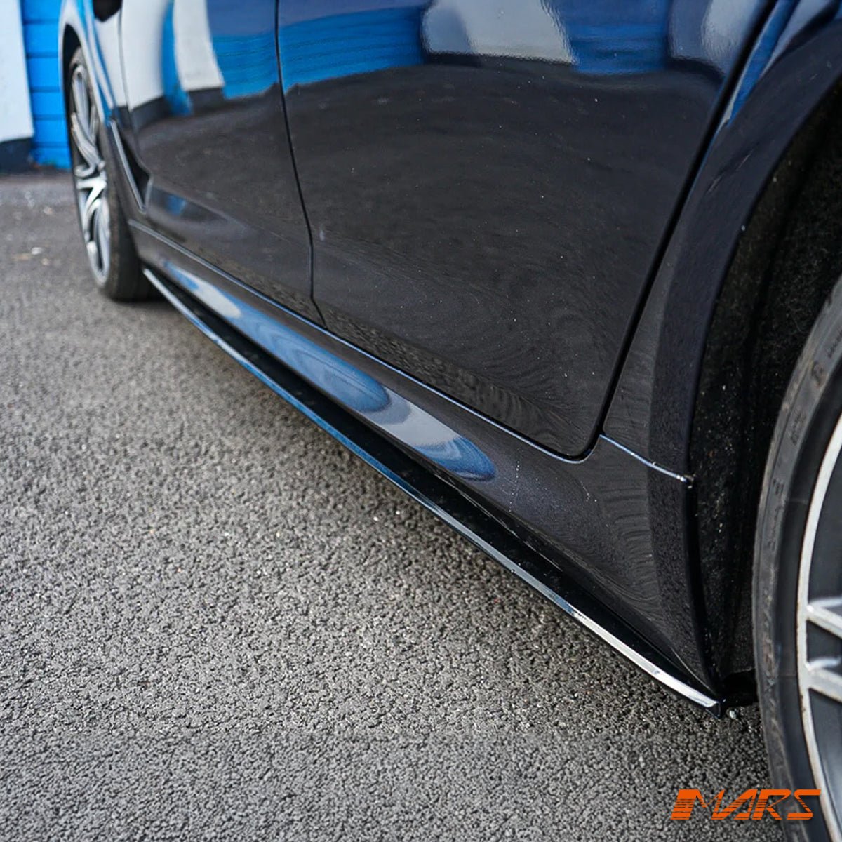 Gloss Black Performance Style Lower Side Skirts Lip Spoiler Bodykit for BMW 5 Series G30 G31 M Sport 2017 - 2023 - Mars Performance