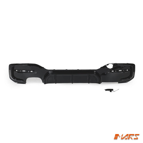 Gloss Black Performance Style Rear Bumper Bar Diffuser Bodykit for BMW 1 - Series F20 LCI 2015 - 2019 M Sport 118i 118d 120i 125i - Mars Performance